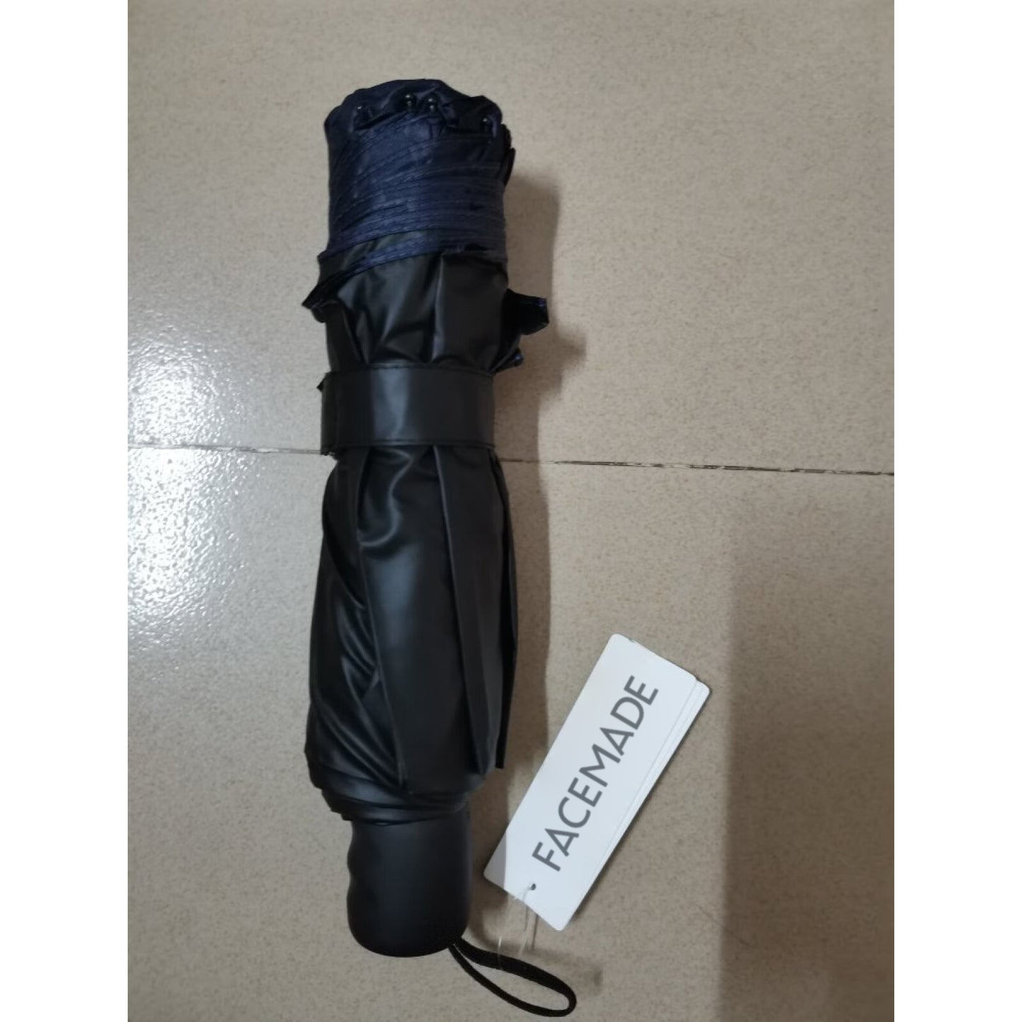 FACEMADE Windproof Travel Umbrella - Wind Resistant, Small - Compact, Light, Automatic, Strong Steel Shaft, Mini, Folding and Portable - Backpack, Car, Purse Umbrellas for Rain - Men and Women
